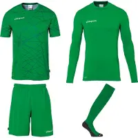 Uhlsport Prediction Torwart Set grün 128