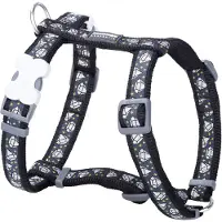 Red Dingo Gurtzeug RD 12 mm x 30-44 cm - Diamantschwarz