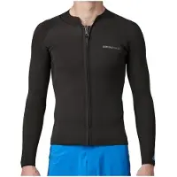 Patagonia - Regulator Lite Full Zip L/S Top - Lycra Gr S schwarz