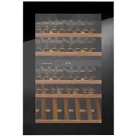 Comfee Küppersbusch Einbau-Weinklimaschrank mit 2 Temperaturzonen für bis zu 38 Flaschen und Touch-To-Open Türöffnung FWK2852.0S