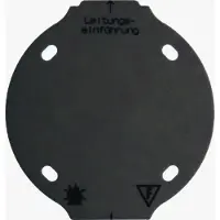 Hager 133111, Schwarz, Duroplast, 10 Stück(e)