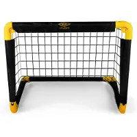 Edco Mini Fußballtor schwarz Kunststoff für Fußballtraining Kinder