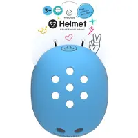 Yvolution Kinderhelm blau - verstellbarer Helm für Kinder - Fahrradhelm