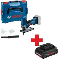 Bosch Professional Gst 18v-125 S + L-boxx 136 Stichsäge