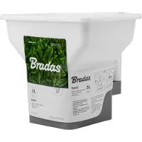 Bradas Handstreuer Saatgutstreuer WHITE LINE 3L Sämaschine Garten Universalstreuer WL-SE102
