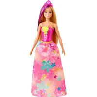 Barbie Dreamtopia Prinzessin Puppe (brünett und türkisfarbenes Haar), Anziehpuppe