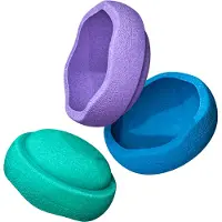 Stapelstein Balancetrainer "Original cool classic", bunt, Balancetrainer, Kinder, B/H/L: 12cm Ø 27,5cm, Polypropylen, Balancetrainer, 180 g leicht und bis zu 180 kg belastbar, H:12cm Ø:27,5cm