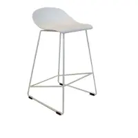 Bronx Barhocker Ellen skandinavisches Design weiß 66 cm