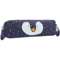 Trixie langes Federmäppchen - Mr. Penguin blau Schrein Etui