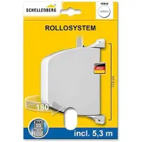 SCHELLENBERG Aufziehbox Mit Riemen 34x188x156 Mm Weiß Weiß One Size