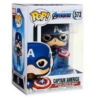 Funko POP! Captain America Die Rächer Marvel Endgame Gebrochener Schild Mjolnir Figur