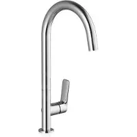 Ravak Classic CL 016.00CR 393 mm freistehende Spültischarmatur mit Schwenkarm, ohne Auslauf, verchro