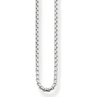 Thomas Sabo Collierkettchen "Venezianerkettengliederung, 1,0 mm breit" Gr. 42, silber (silberfarben), Halsketten, Damen, 42, Silber 925 (recycelt), Collierkettchen