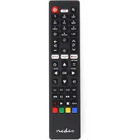 Nedis TVRC45TCBK Ersatzfernbedienung für TCL Thomson vorprogrammiert Schwarz
