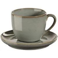 ASA Selection saisons Espressotasse mit Unterteller eucalyptus Ø 6,7 cm