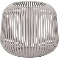 Blomus Laterne Lito grau, Designer Nina Thöming, 17 cm
