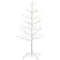 Sirius LED-Baum Isaac Tree 110 LED warmweiß außen 120 cm weiß