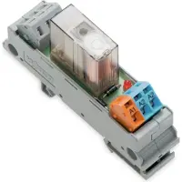 Wago 288-304 Relaismodul,Eingangsnennspannung DC 24 V,1 Wechsler,grau 288304