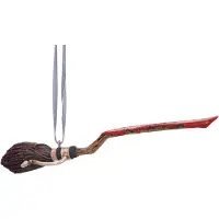Nemesis Now Firebolt-besen Weihnachtsbaumschmuck One Size