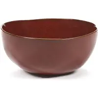 Serax La Mere Schale, venetian red, Höhe: 95 mm, ø: 210 mm
