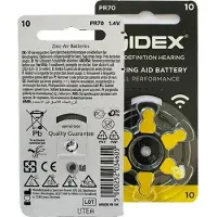 Widex P10 - Vorteilspackung - 60 Batterien