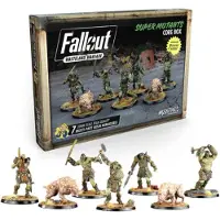 Modiphius Entertainment Fallout Super Mutants Core Box- Miniaturenspiel - ENG Edition