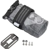 Wolf Tooth B-RAD TekLite Roll-Top Tasche, inkl. Montageplatte, 1.0L, grey/black