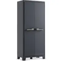 Kis 9760100 0708, Grau, 4 Regale, Bodenstehend, Universal, 2 Tür(en), 800 mm