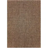 SchönesWohnen24 Outdoorteppich TEPPICHE "ZAGORA 4513", braun (kupferfarben), B:80cm H:5mm L:150cm, Polypropylen, Teppiche, Outdoorteppich, Läufer, Pflegeleicht, Strapazierfähig, In- und Outdoor geeignet
