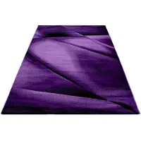 Ayyildiz Teppiche 1100000002199 TEPPICHE "Miami 6590, auch als Läufer", lila, B:160cm H:12mm L:230cm, Polypropylen, Teppiche, 1100000002199, strapazierfähig / pflegeleicht/ Kurzflorteppich