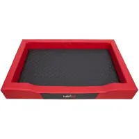 HOBBYDOG Hundebett Deluxe XL – 93×62 cm, pflegeleicht & robust, mit herausnehmbarem Matratze, , für mittelgroße Hunde