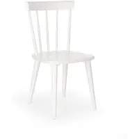 Halmar Stuhl 4er Set Weiß Holz BARKLEY, Breite 50 cm, Tiefe 50 cm, Höhe 85 cm
