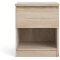 Tvilum Nachttisch "Naia, Nachtkommode, Nachtschrank, Beistelltisch", braun, B:40,4cm H:49,5cm T:40cm, Tische, Nachttisch, mit 1 Schublade, Breite 40 cm, Höhe 50 cm