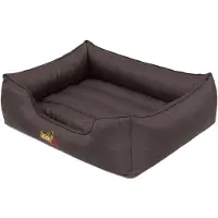 HOBBYDOG Hundebett Comfort L (65×50 cm) – Weiches, wasserabweisendes Kuschelbett mit abnehmbarem Bezug, ideal für kleine Hunde