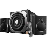 Fenda F&D A521X, 2.1 Kanäle, Verkabelt & Kabellos, 52 W, 20 - 20000 Hz, Schwarz