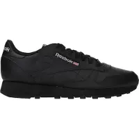 Reebok Sneaker CLASSIC "CLASSIC LEATHER", Damen, Gr. 41, schwarz, Leder, Schuhe Sneaker, Topseller