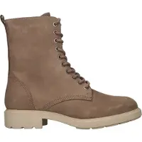 Tamaris Damen Schnürstiefeletten Taupe Rauleder Größe: 39