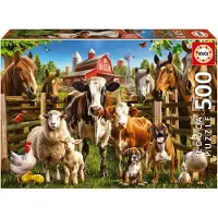 Educa Bauernhof Buddies puzzle 500pcs