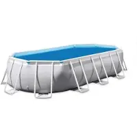 Intex UTF00149 Ovale Pool-Luftpolsterabdeckung – 160 Mikron – Blau