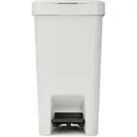 Brabantia StepUp Mülleimer mit Pedal, 1008480, 16 Liter, umweltfreundlich