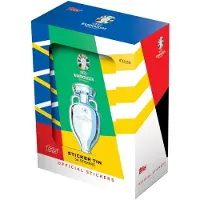 Topps Mini-dose Mit Em 2024-sammelkarten Durchsichtig Durchsichtig One Size