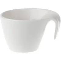 Villeroy & Boch Tasse "Kaffeetasse Flow 200 ml weiß", weiß, Porzellan, Trinkgefäße, Tasse