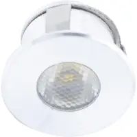 Siro LED Einbauleuchte SL-Mono Mini Spot 3000 K warmweiß, alufarbig
