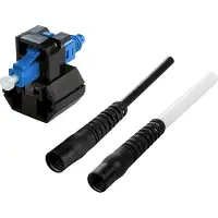 Metz BTR 1509QKJO0010-E LWL-Stecker 2,0+3,0mm OpDAT FAST Hybrid LCUPC OS2 10St. 1509QKJO0010E
