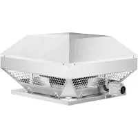 Helios HELI RDW 315/4 Radial-Dachventilator, 1-PH horizontal, 230 V, 4-polig