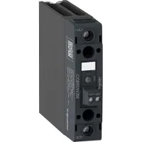 Schneider Electric Electric SSD1A335BDC2 Halbleiterrelais, Hutschiene, E:4-32VDC, A:48-600VAC, 35A, 1ph, nullspannungsschaltend, SK