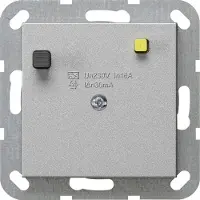 Gira 266426 FI-Schutzschalter 30 mA System 55 F Alu