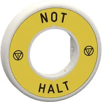 Schneider Electric BEL.RING 230V 1LED RT NOT HALT (ZBY9W2M230)