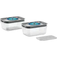 Bosch MSZV0FC2, Box, Rechteckig, Schwarz, Blau, Transparent, 2 Stück(e)