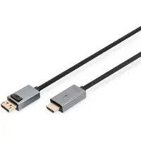 Digitus Db-340202-018-s Displayport Auf Hdmi Kabel 1.8 M